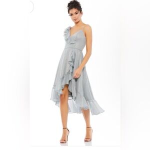 Ieena for Mac Duggal Ruffle Detail Dress NWT Size 10